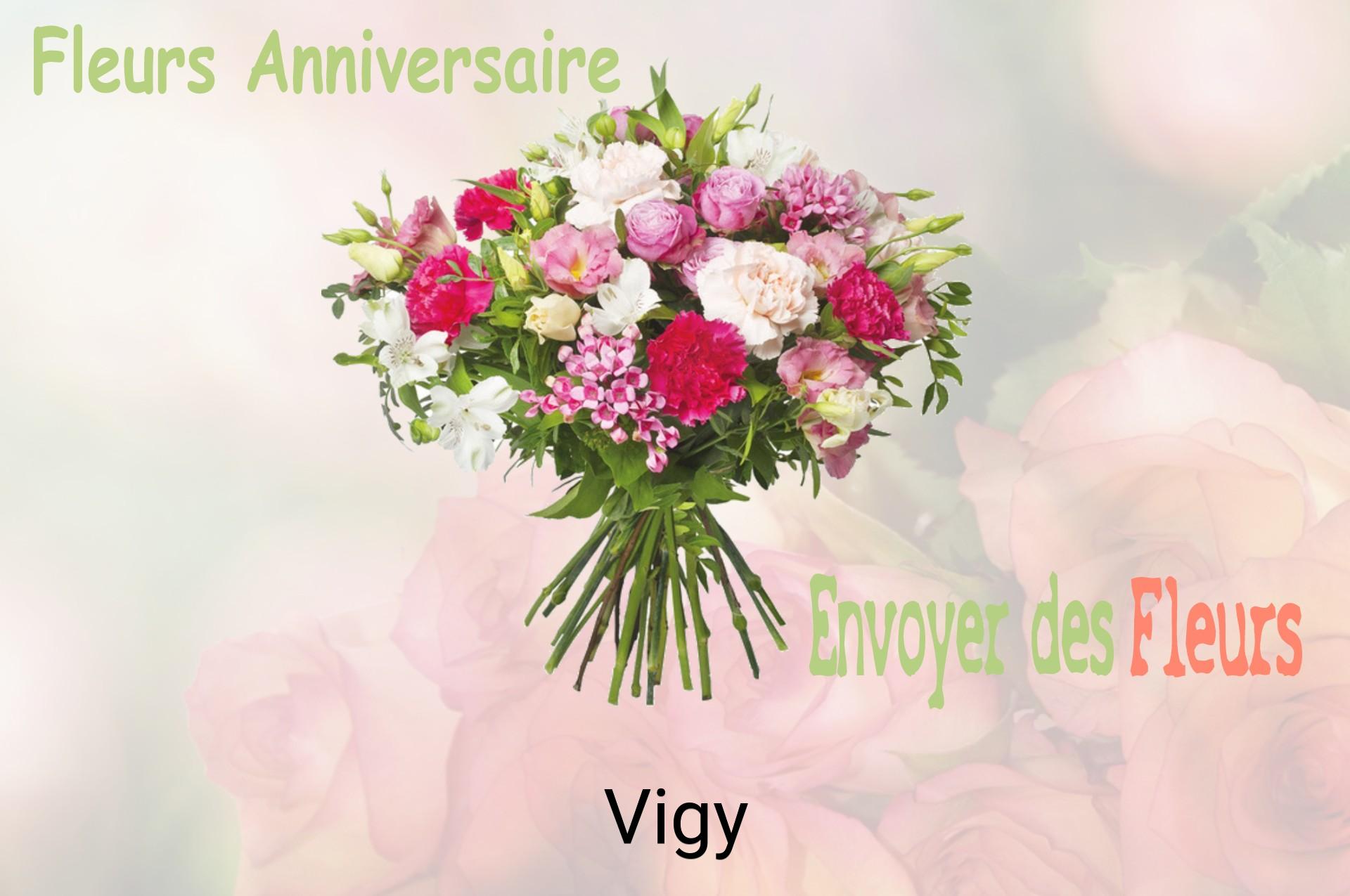 Bouquet de fleurs d’anniversaire livré à Vigy